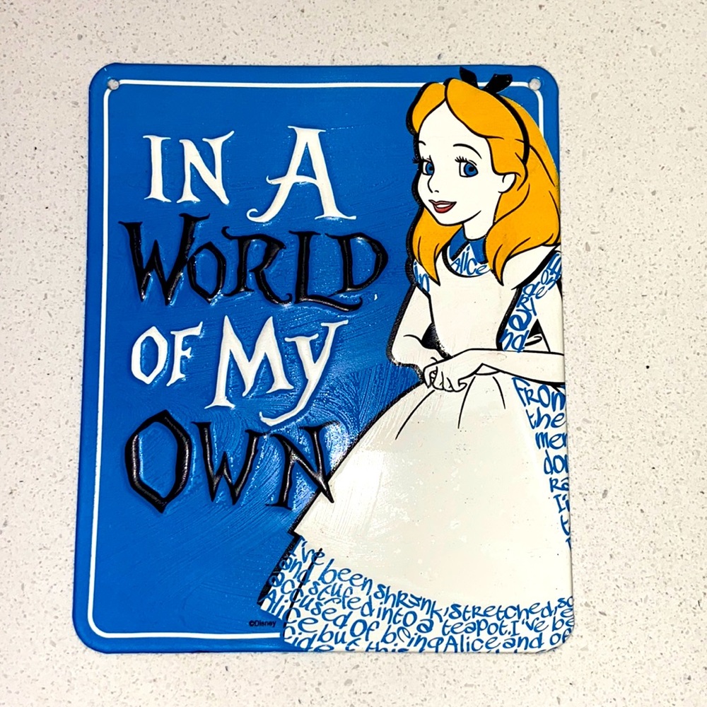 Disney plaques /sign